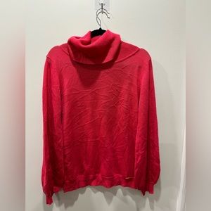 SANDRO FERRONE turtleneck sweater size large from Italy